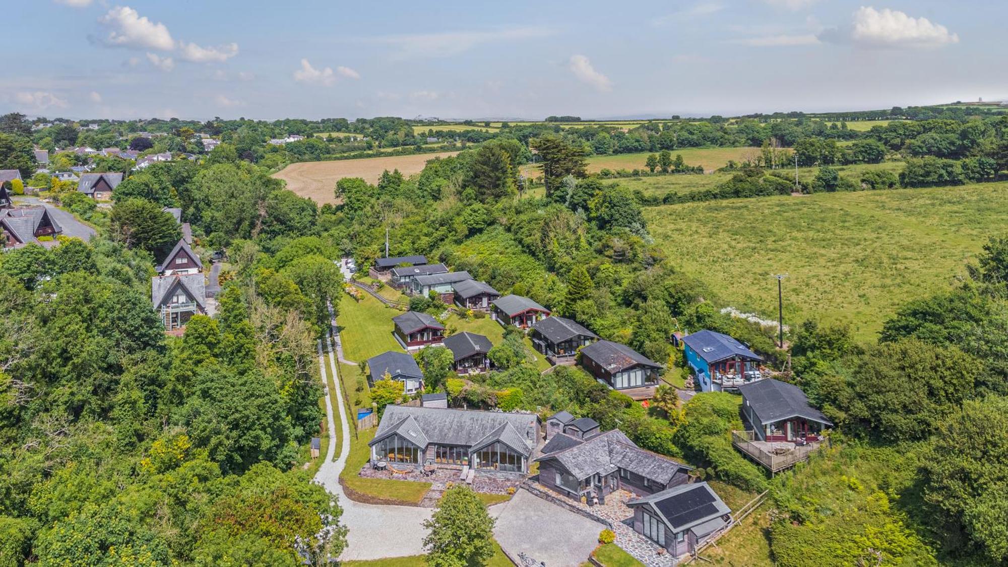Scandinavian Style Lodge In Rock Wadebridge Ngoại thất bức ảnh