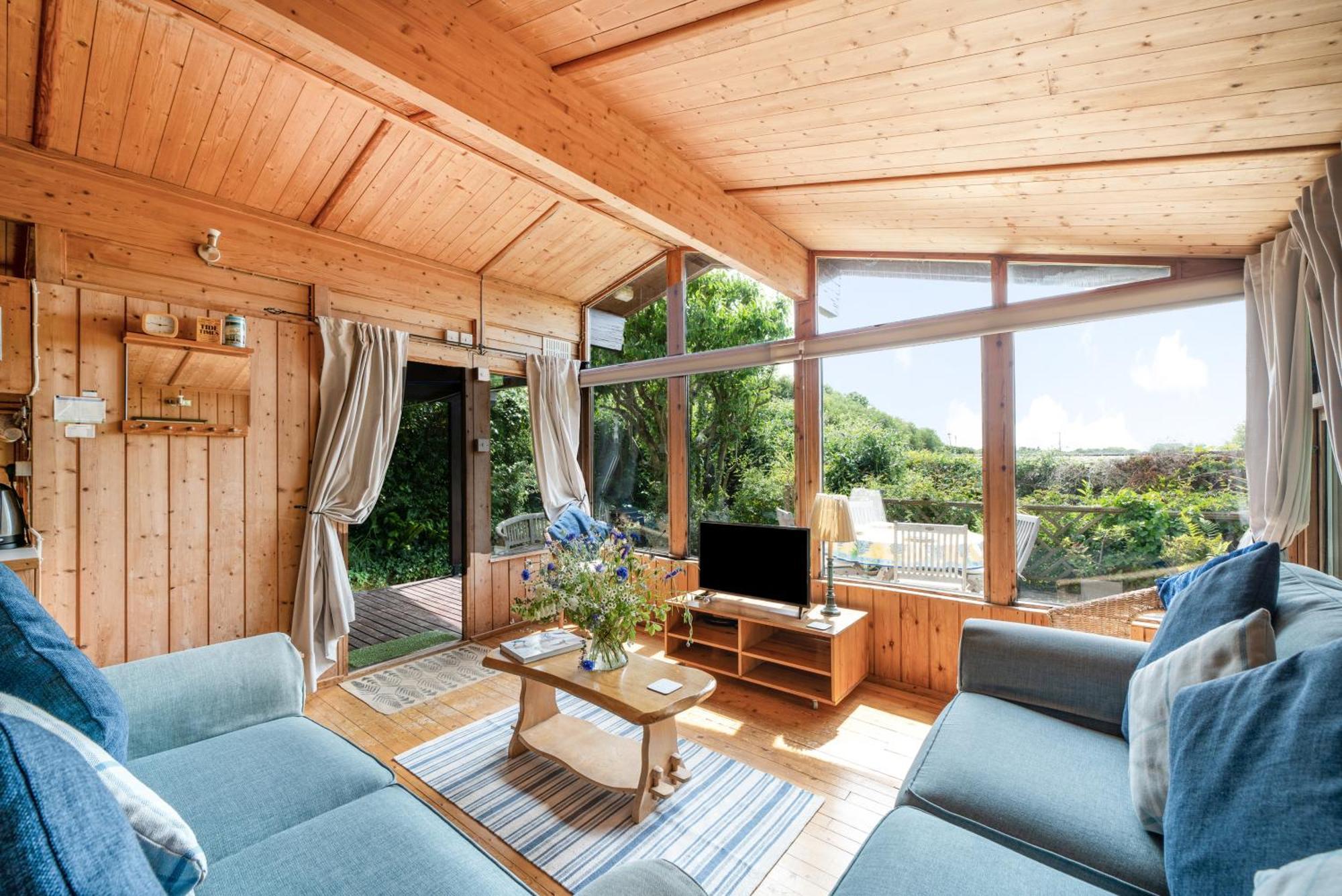 Scandinavian Style Lodge In Rock Wadebridge Ngoại thất bức ảnh
