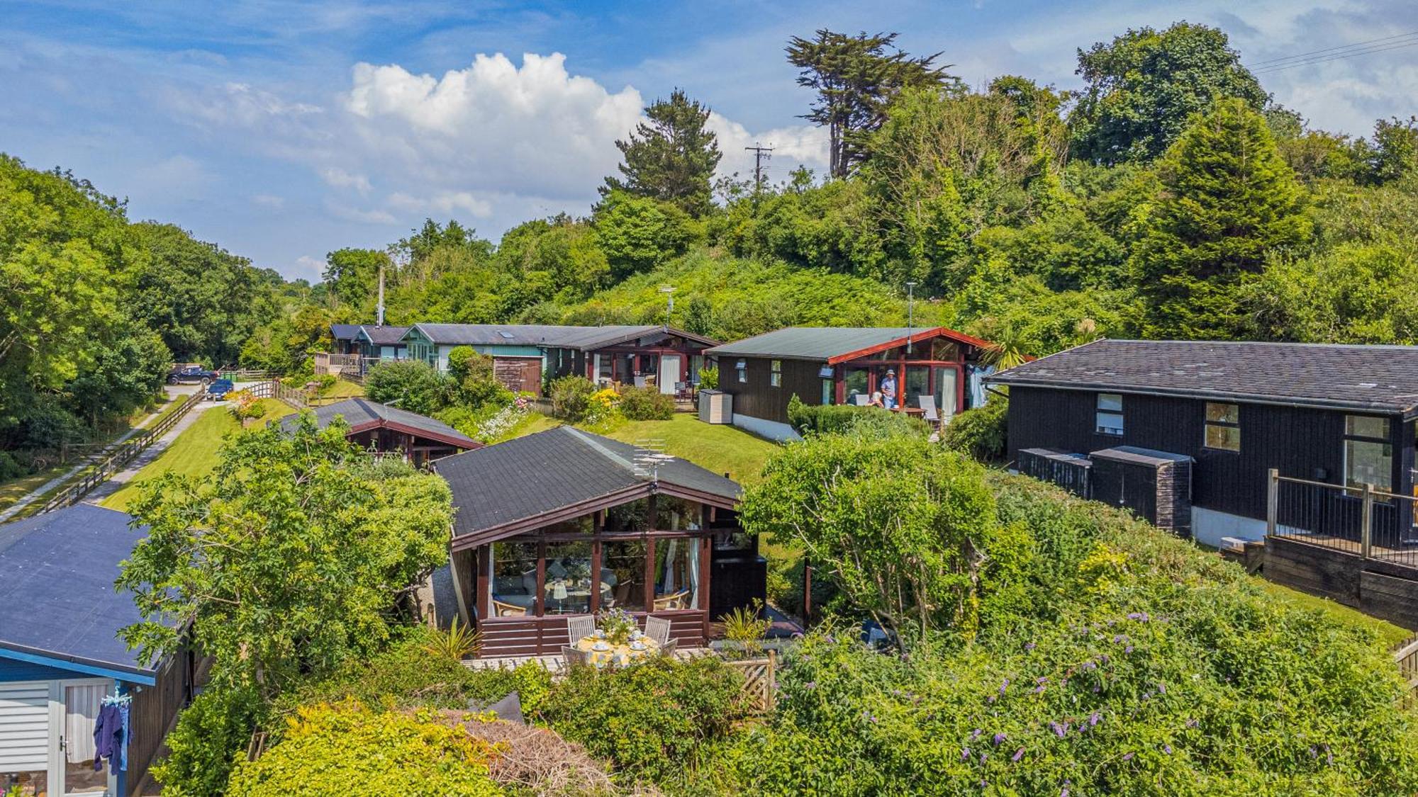 Scandinavian Style Lodge In Rock Wadebridge Ngoại thất bức ảnh